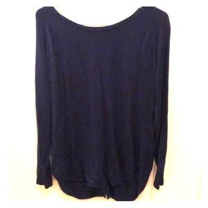 Navy blue sweater